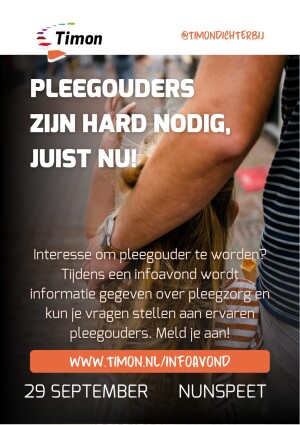 Informatieavond Pleegzorg | Timon