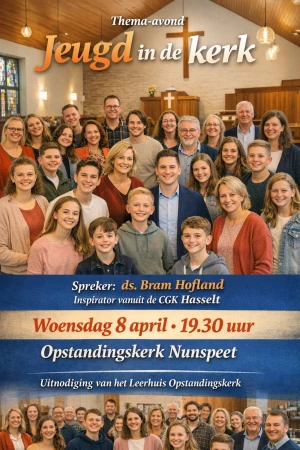 Thema-avond: Jeugd in de kerk – Hebben zij (wel) een plek?