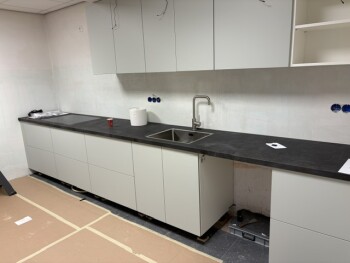 Verbouwing keuken en realisatie herentoiletten in de Sionskerk