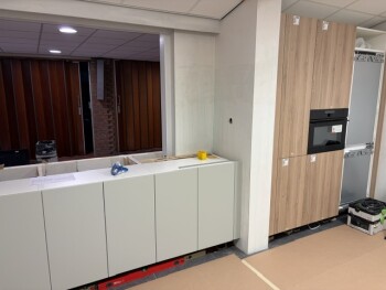 Verbouwing keuken en realisatie herentoiletten in de Sionskerk